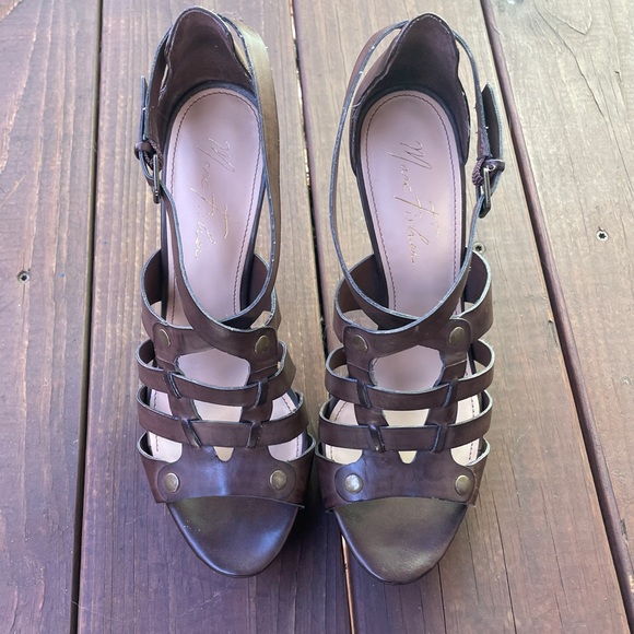 Marc Fisher MFCREEKS2 Brown Heels - Picture 1 of 5